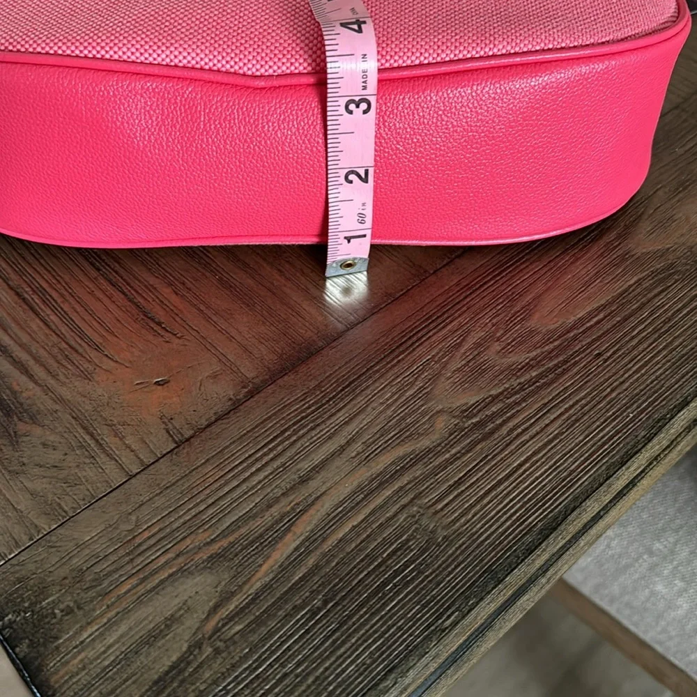 Kate Spade Rosie canvas crossbody pink peppe NWT - Picture 6 of 13
